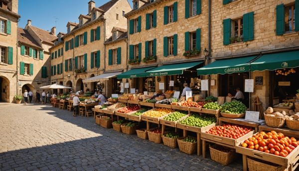 Découvrir le marché de ruoms et les producteurs locaux