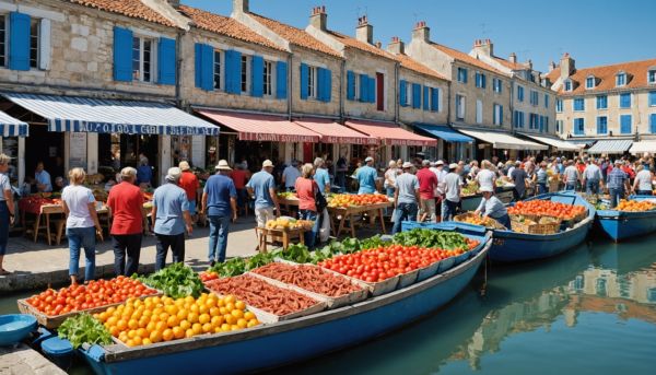 Découvrir saint-pierre-d’oléron entre marché et port typique