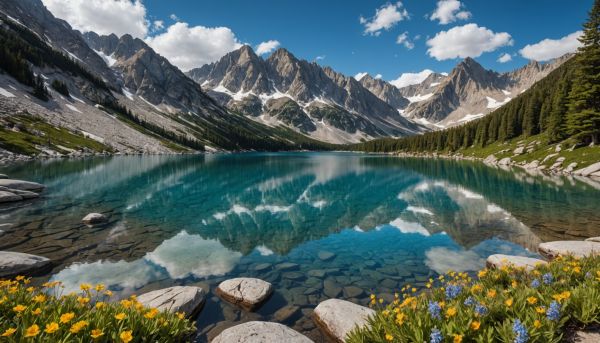 Lacs alpins et panoramas naturels époustouflants