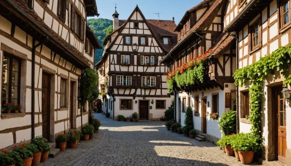 Les maisons à colombages de Kaysersberg