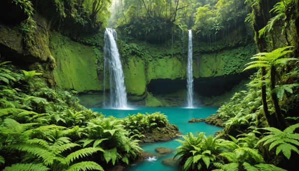 Les plus belles cascades de la région verte