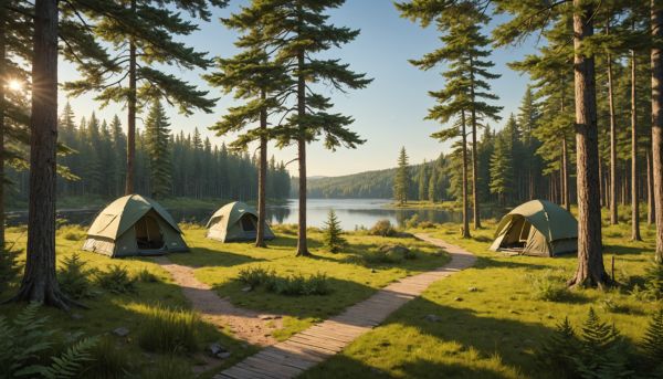 Meilleurs campings au vert pour un séjour nature