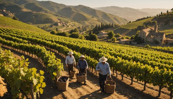 Participer aux vendanges sur les coteaux